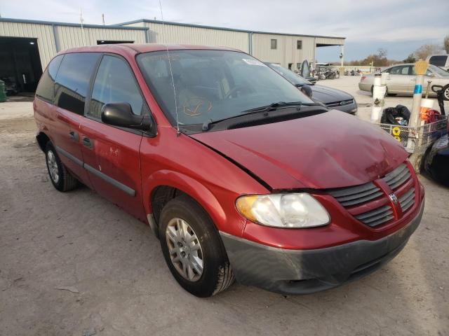 DODGE CARAVAN SE 2007 with VIN 1D4GP25B87B117925 - Photo from auction