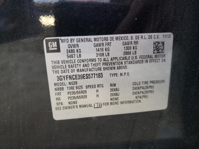 Фото 10 с аукциона – 2014 CADILLAC SRX PERFOR с VIN 3GYFNCE39ES577183