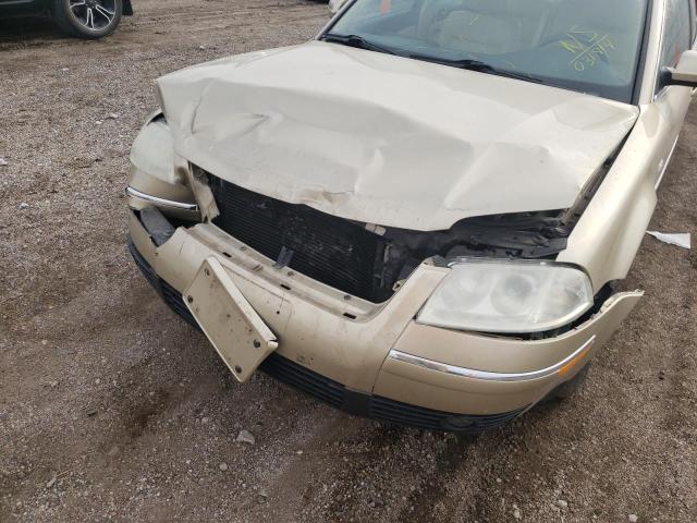 Photo 9 from auction – 2002 VOLKSWAGEN PASSAT GLX with VIN WVWRH63B62P031814