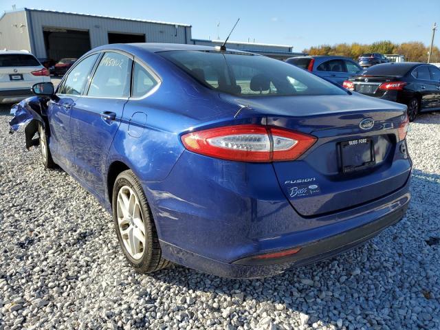 Photo 3 from auction – 2014 FORD FUSION SE with VIN 3FA6P0H71ER364741