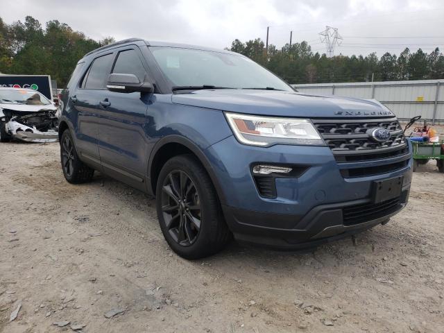 FORD EXPLORER X 2018 with VIN 1FM5K8D81JGA95042 - Photo from auction