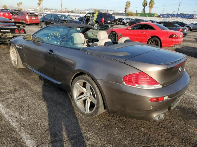 Photo 3 from auction – 2007 BMW M6 with VIN WBSEK93547CS32274