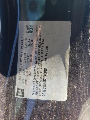 Photo 10 from auction – 2013 CHEVROLET CAMARO LT with VIN 2G1FC1E39D9206819