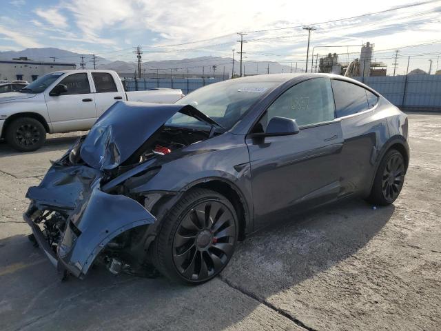 Foto 2 de la subasta – 2022 TESLA MODEL Y con VIN 7SAYGDEF6NF491401