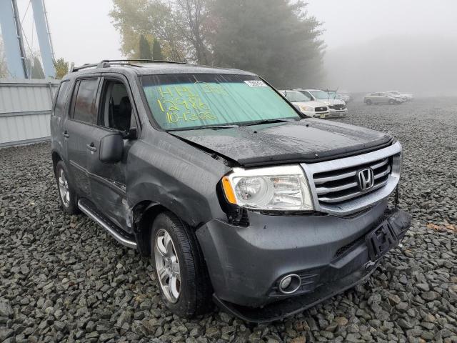 HONDA PILOT EXL 2013 with VIN 5FNYF4H68DB018206 - Photo from auction