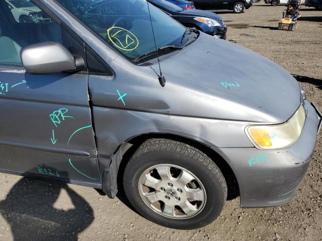 Photo 9 from auction – 2002 HONDA ODYSSEY EX with VIN 2HKRL189X2H000973