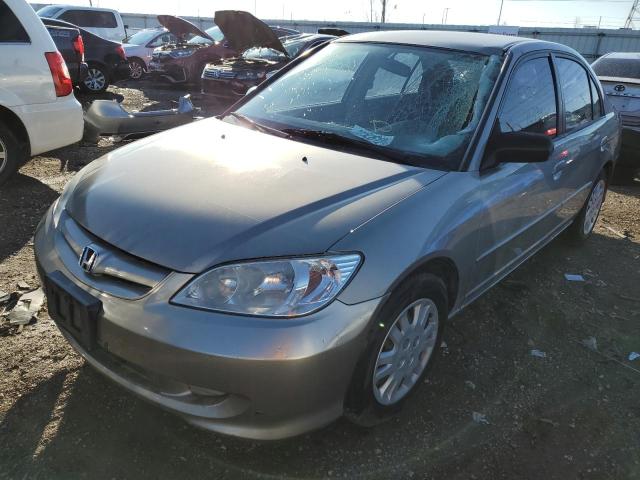 Photo 2 from auction – 2005 HONDA CIVIC LX with VIN 2HGES16635H589440