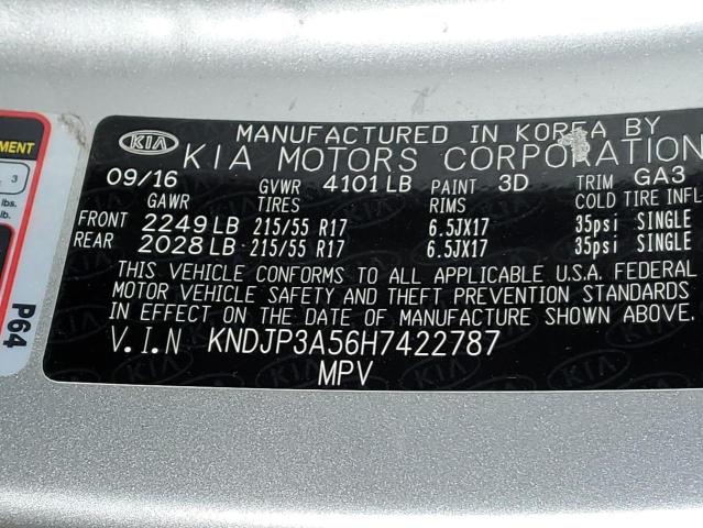 Photo 10 from auction – 2017 KIA SOUL + with VIN KNDJP3A56H7422787
