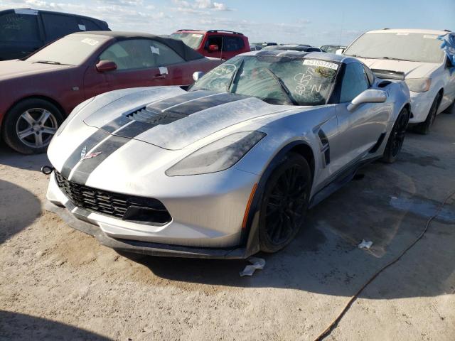 Photo 2 from auction – 2017 CHEVROLET CORVETTE G with VIN 1G1YW2D75H5101482