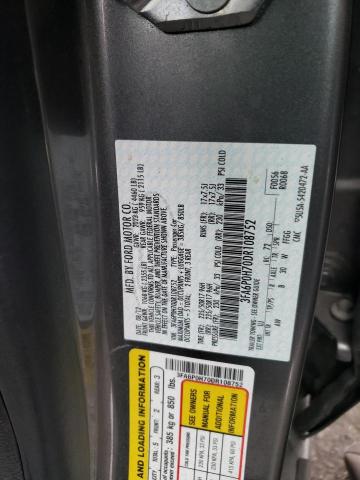 Photo 10 from auction – 2013 FORD FUSION SE with VIN 3FA6P0H70DR108752