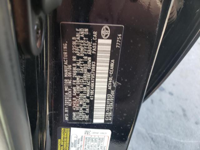 Photo 10 from auction – 2007 TOYOTA CAMRY CE with VIN 4T1BE46K47U570883