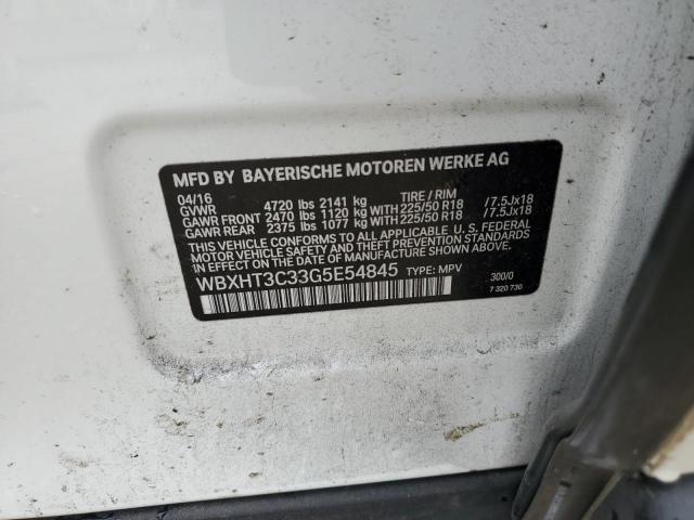 Foto 10 de la subasta – 2016 BMW X1 XDRIVE2 con VIN WBXHT3C33G5E54845