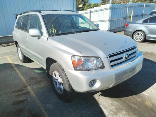 TOYOTA HIGHLANDER 2007 with VIN JTEDP21AX70135850 - Photo from auction