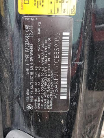 Photo 10 from auction – 2012 BMW 335 XI with VIN WBAKF9C51CE859055