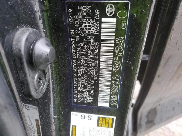 Photo 10 from auction – 2020 TOYOTA COROLLA LE with VIN JTDEPRAE5LJ024325