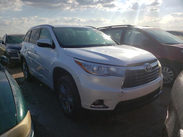 TOYOTA HIGHLANDER 2016 with VIN 5TDDKRFH4GS226272 - Photo from auction