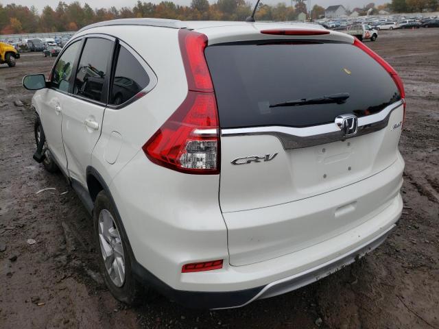 Photo 3 from auction – 2016 HONDA CR-V EX with VIN 5J6RM4H56GL090003