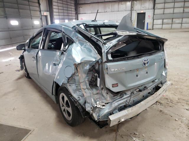 Photo 3 from auction – 2015 TOYOTA PRIUS with VIN JTDKN3DU3F1885824