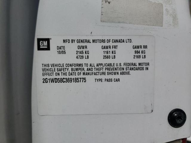 Photo 10 from auction – 2006 CHEVROLET IMPALA SUP with VIN 2G1WD58C369185775