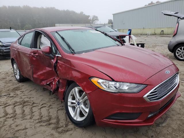 FORD FUSION SE 2018 with VIN 3FA6P0LU6JR208640 - Photo from auction
