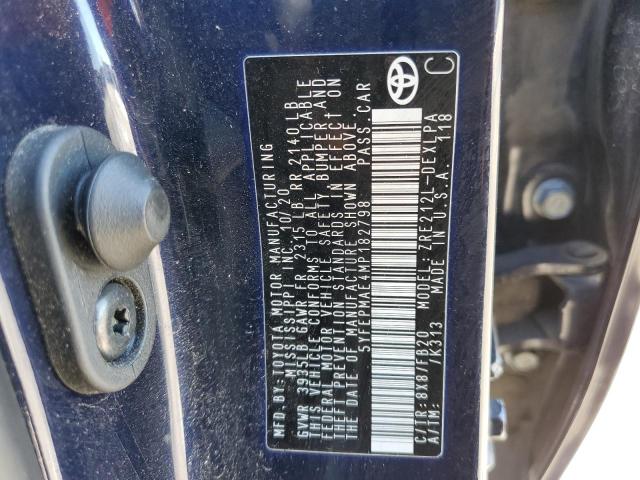Photo 10 from auction – 2021 TOYOTA COROLLA LE with VIN 5YFEPMAE4MP182798
