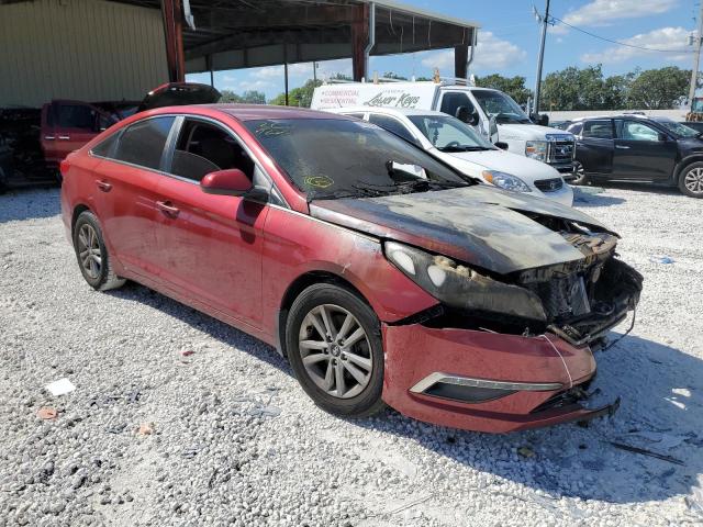 HYUNDAI SONATA SE 2015 with VIN 5NPE24AF7FH207118 - Photo from auction