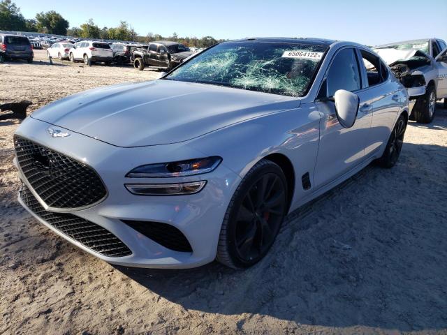Photo 2 from auction – 2022 GENESIS G70 BASE with VIN KMTG54TE4NU094903