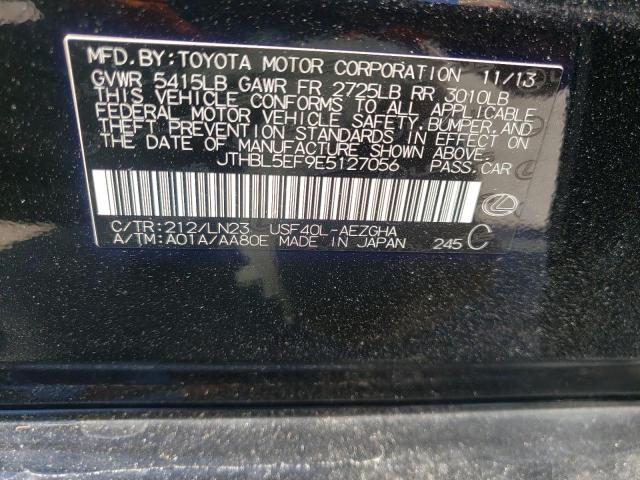 Photo 10 from auction – 2014 LEXUS LS 460 with VIN JTHBL5EF9E5127056