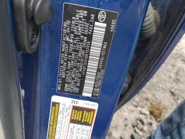 صورة رقم 10 من المزاد - 2011 TOYOTA CAMRY BASE مع VIN 4T4BF3EK4BR102658