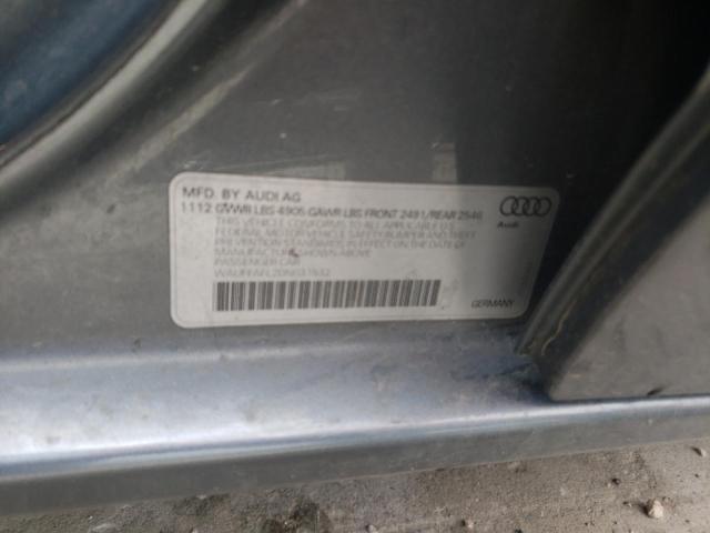 Photo 10 from auction – 2013 AUDI A4 PREMIUM with VIN WAUFFAFL2DN031532