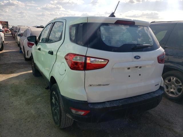 Photo 3 from auction – 2020 FORD ECOSPORT S with VIN MAJ6S3FL7LC390675