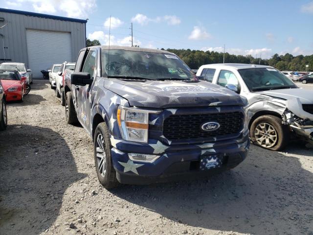 Photo 1 from auction – 2021 FORD F150 SUPER with VIN 1FTEW1CP2MFA88314