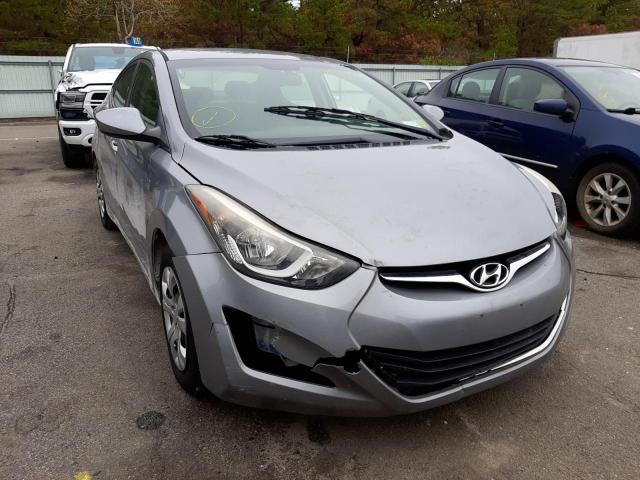 HYUNDAI ELANTRA SE 2015 with VIN KMHDH4AE3FU248980 - Photo from auction