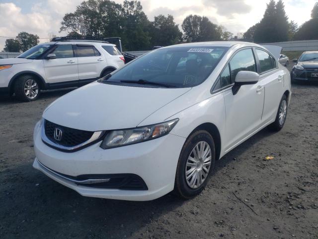 Photo 2 from auction – 2015 HONDA CIVIC LX with VIN 19XFB2F52FE045850