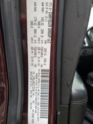Photo 10 from auction – 2012 DODGE DURANGO SX with VIN 1C4RDJAG8CC153189