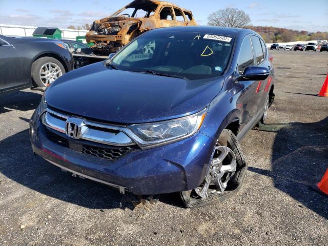 Photo 2 from auction – 2017 HONDA CR-V EX with VIN 5J6RW2H51HL071584