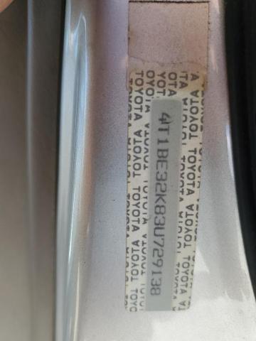 Photo 10 from auction – 2003 TOYOTA CAMRY with VIN 4T1BE32K83U729138