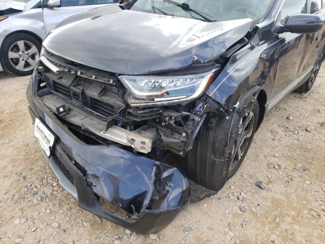 Photo 9 from auction – 2017 HONDA CR-V TOURI with VIN 7FARW1H90HE022581