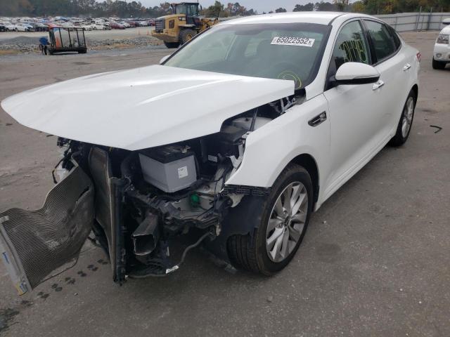 Photo 2 from auction – 2016 KIA OPTIMA EX with VIN 5XXGU4L30GG087293