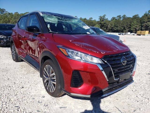 NISSAN KICKS SV 2021 with VIN 3N1CP5CVXML555028 - Photo from auction