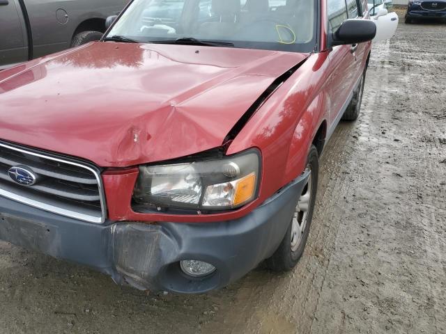 Photo 9 from auction – 2003 SUBARU FORESTER 2 with VIN JF1SG63613H712309