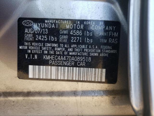 Photo 10 from auction – 2013 HYUNDAI SONATA HYB with VIN KMHEC4A47DA089518