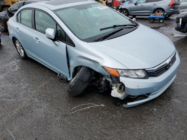 HONDA CIVIC EX 2012 with VIN 19XFB2F88CE356589 - Photo from auction