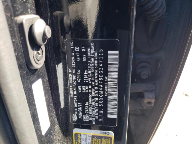 Photo 10 from auction – 2013 KIA OPTIMA LX with VIN 5XXGM4A78DG247115
