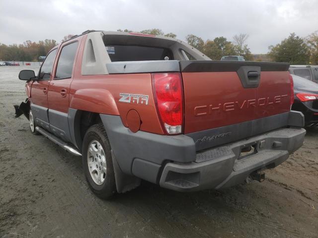 Photo 3 from auction – 2003 CHEVROLET AVALANCHE with VIN 3GNEC13T03G175526