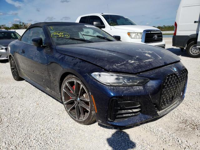 BMW M440I 2021 with VIN WBA53AT07MCH13772 - Photo from auction