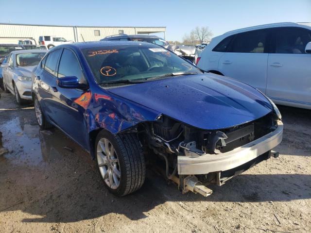 DODGE DART SXT 2013 with VIN 1C3CDFBA2DD315265 - Photo from auction