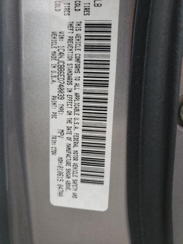 Photo 10 from auction – 2014 JEEP COMPASS SP with VIN 1C4NJCBB6ED740039