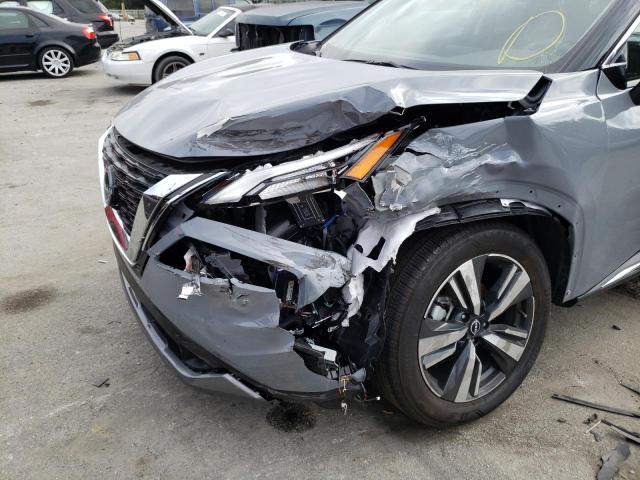 Photo 9 from auction – 2022 NISSAN ROGUE SL with VIN 5N1BT3CA6NC714335