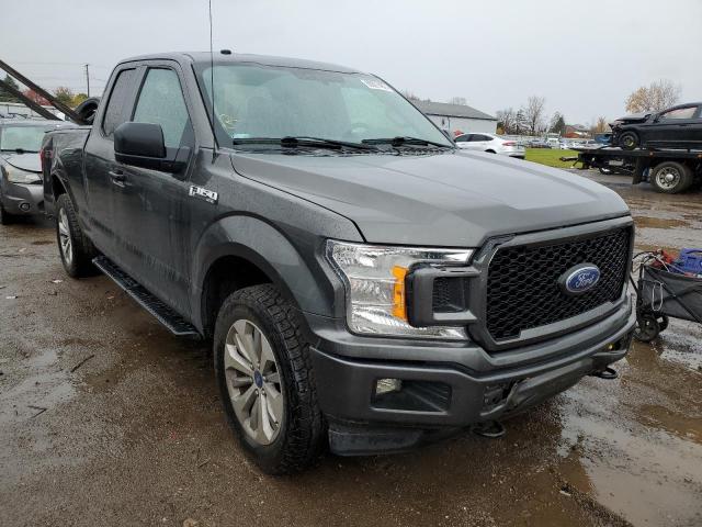 FORD F150 SUPER 2018 with VIN 1FTEX1EP4JKE75170 - Photo from auction